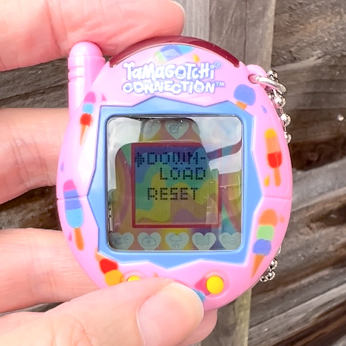 Foil Effect Tamagotchi Connection backgrounds