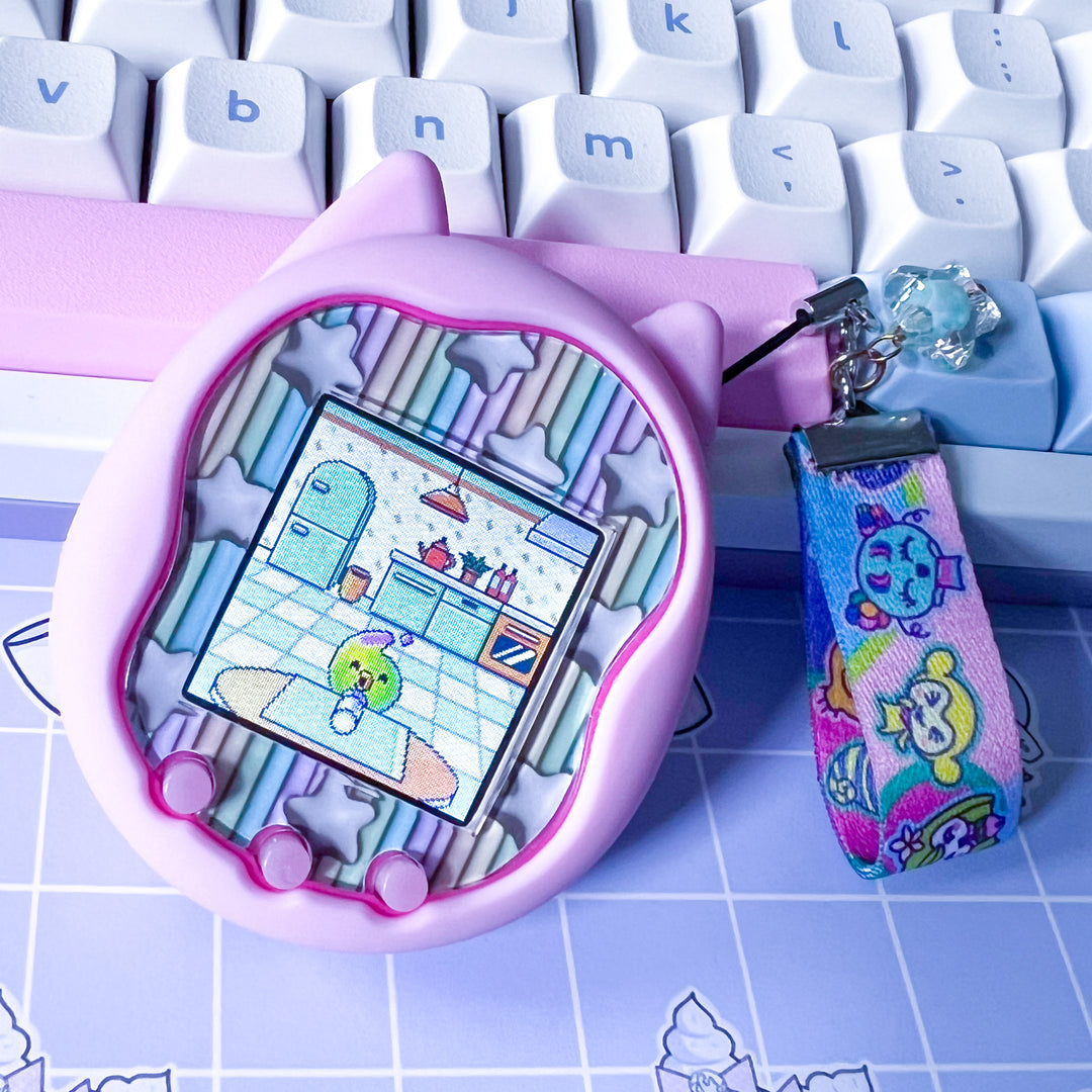 Tamagotchi uni 3D effect faceplate