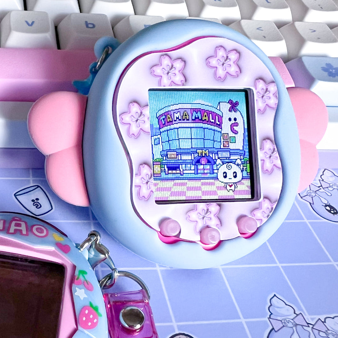 Tamagotchi uni 3D effect faceplate