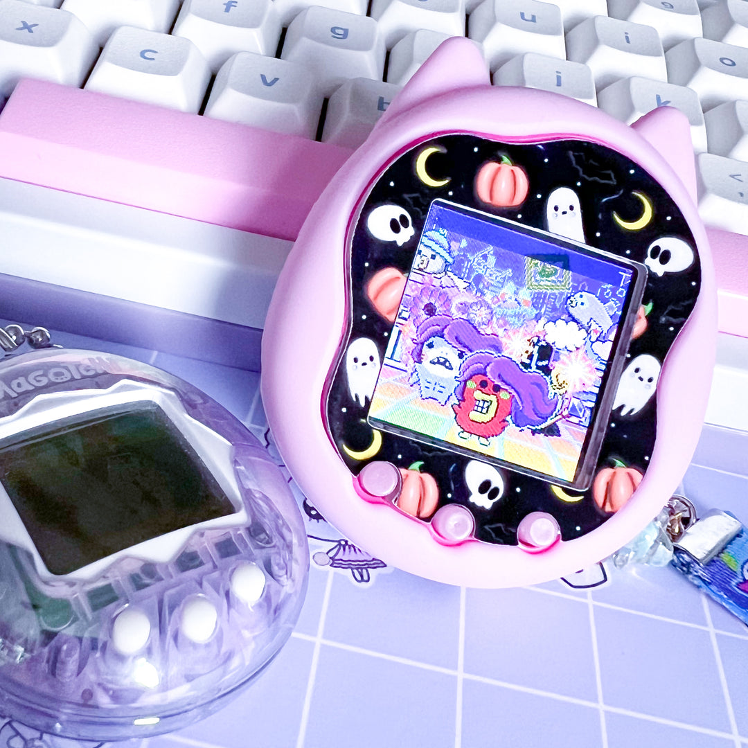 Tamagotchi uni 3D effect faceplate