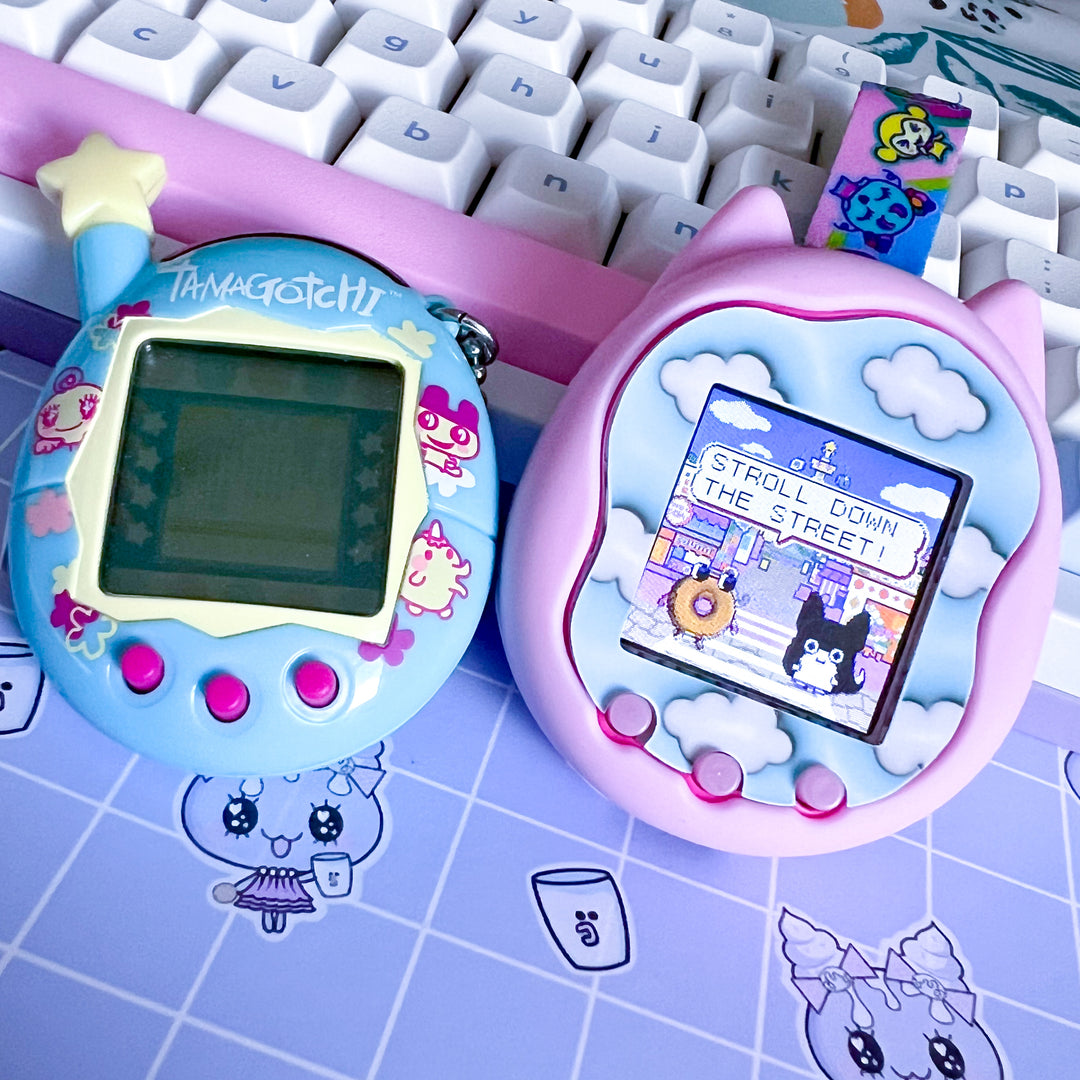 Tamagotchi uni 3D effect faceplate