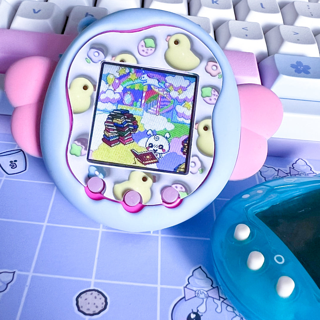 Tamagotchi uni 3D effect faceplate