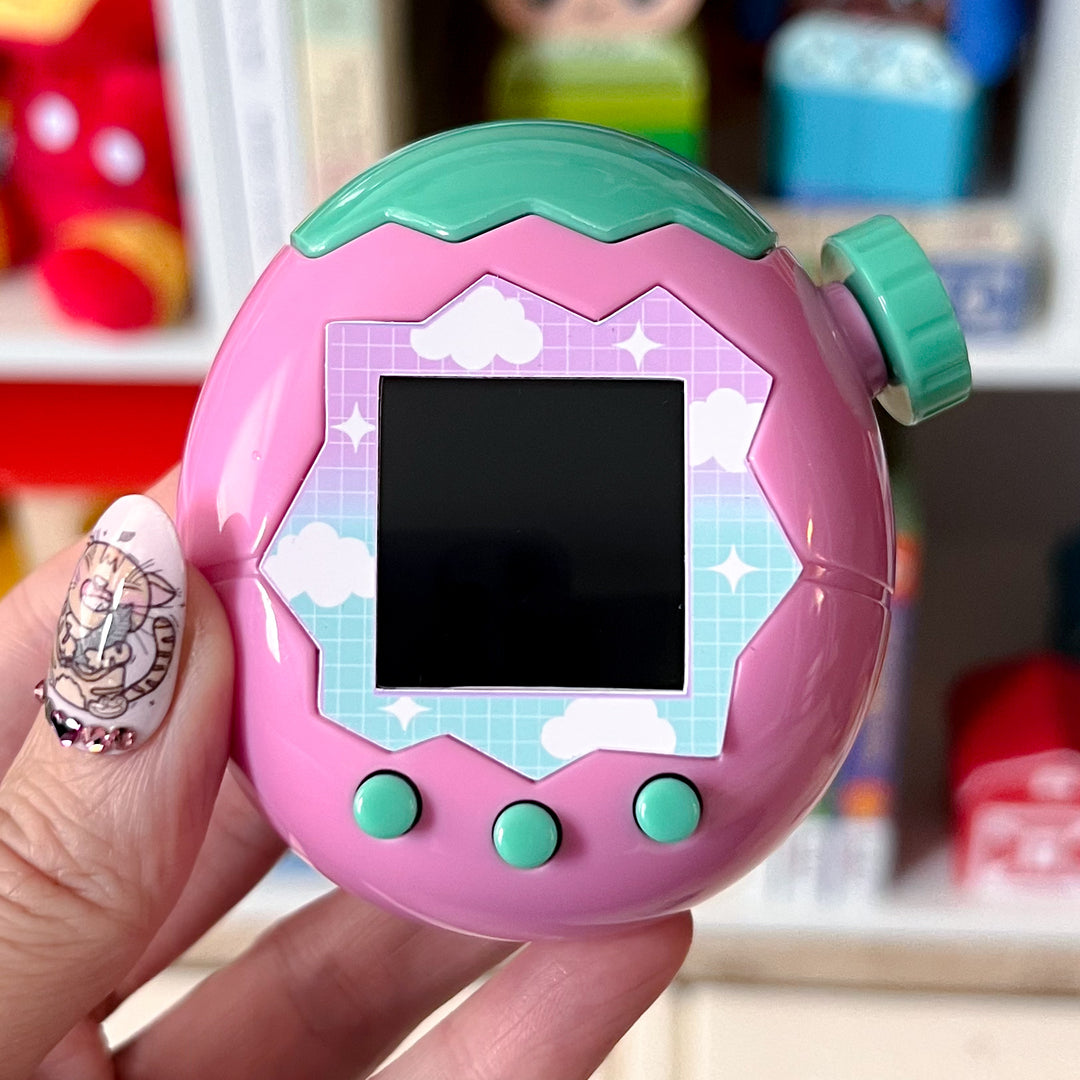 Tamagotchi Paradise Faceplate - Can also be used as a sticker