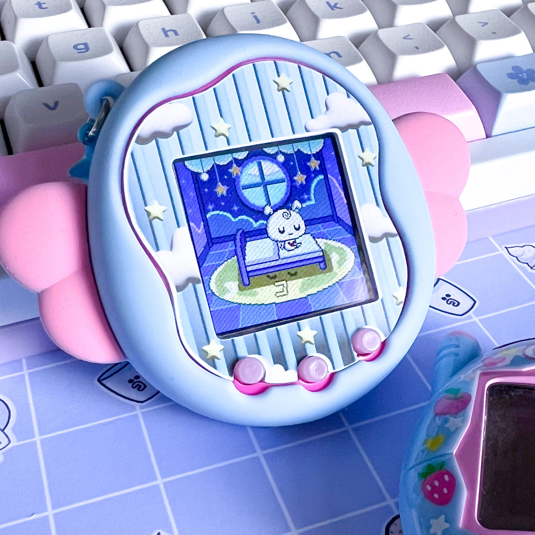 Tamagotchi uni 3D effect faceplate