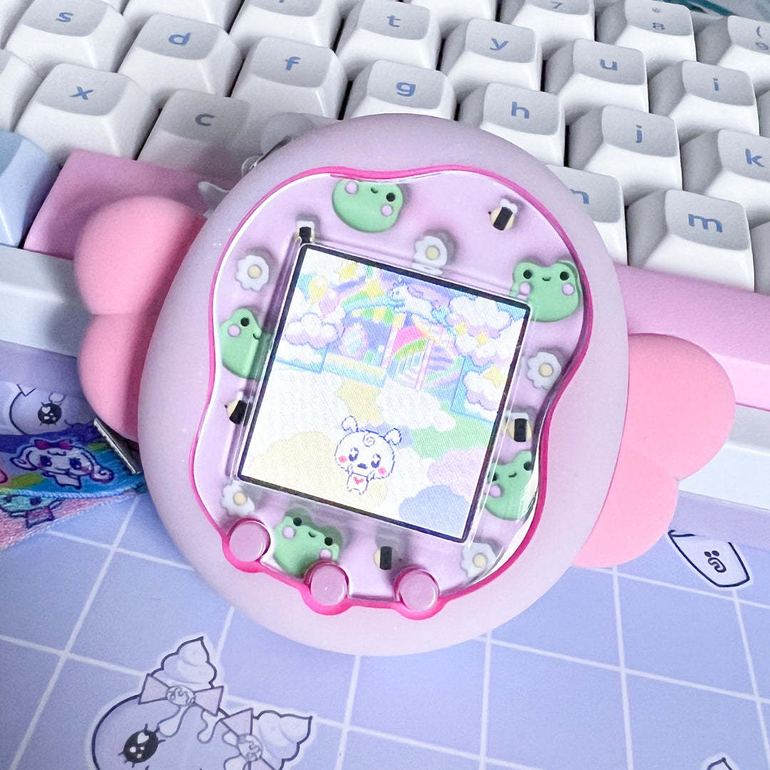 Tamagotchi uni 3D effect faceplate