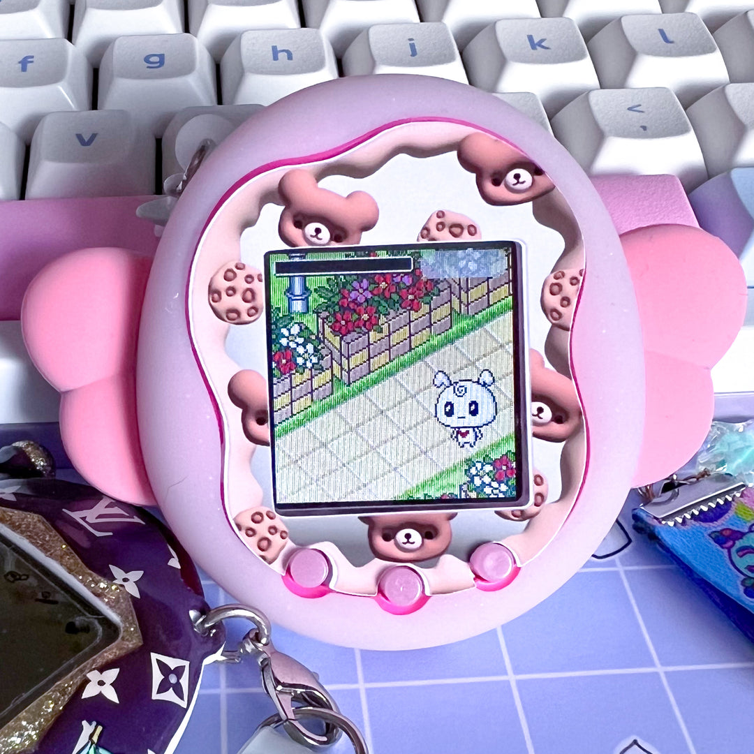 Tamagotchi uni 3D effect faceplate