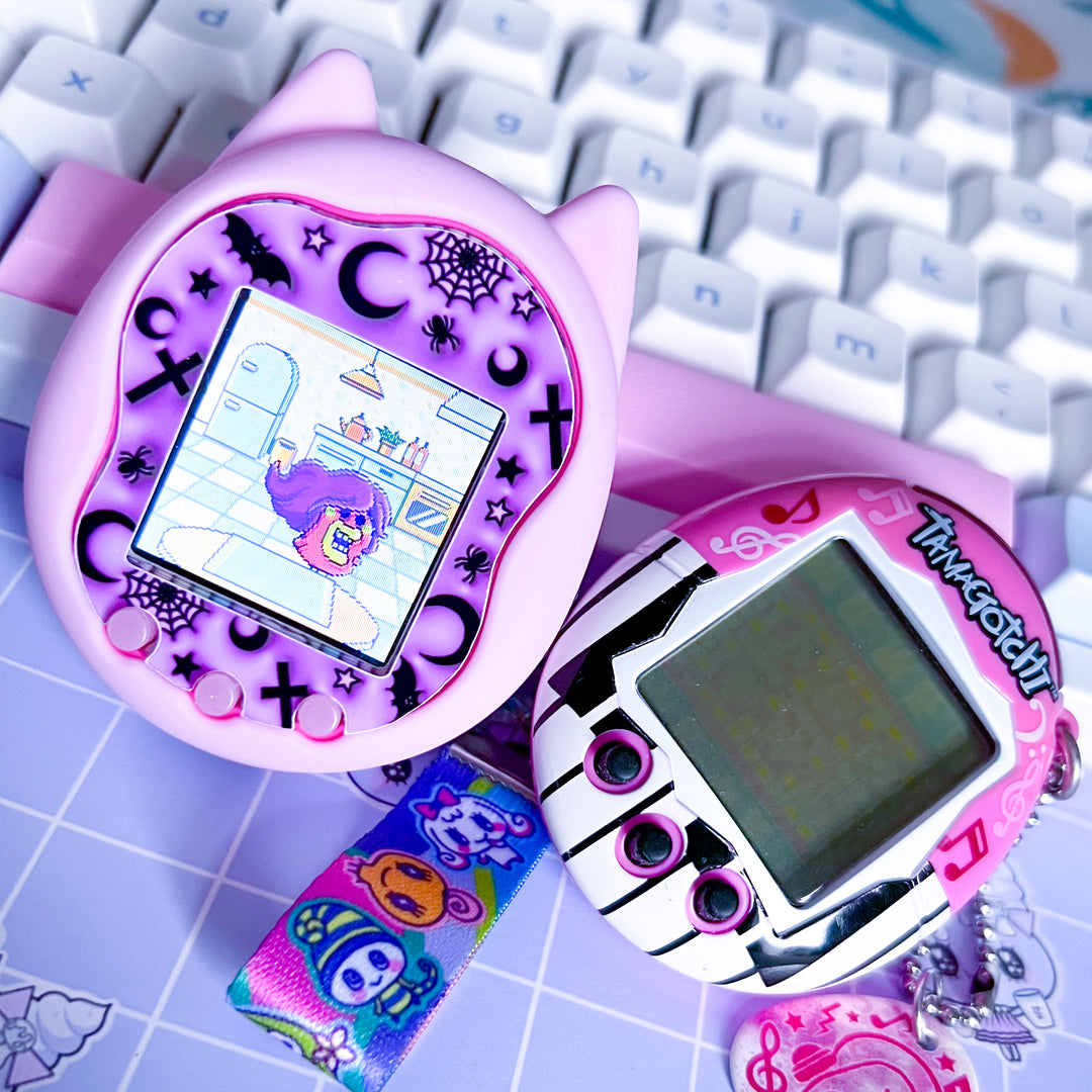Tamagotchi uni 3D effect faceplate