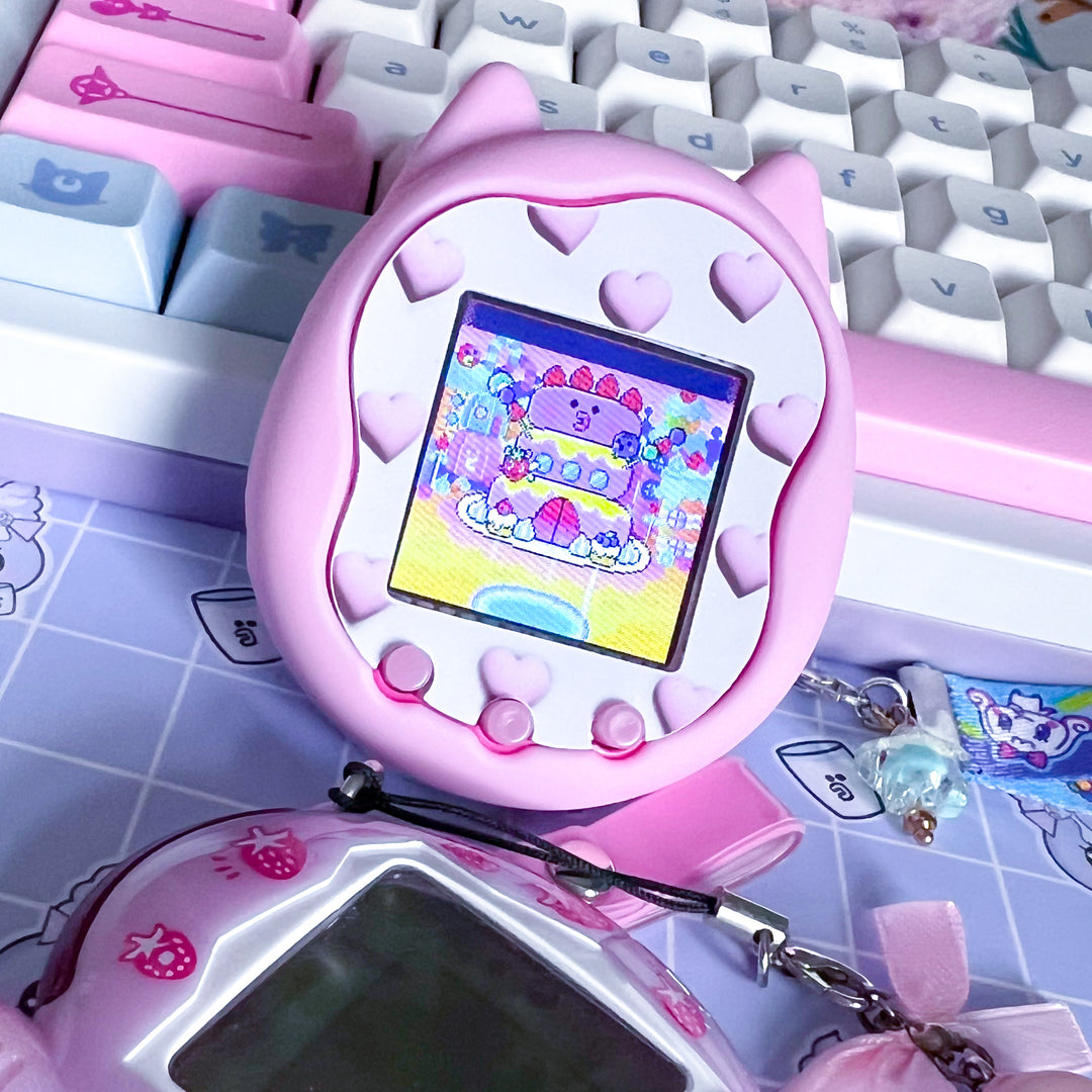 Tamagotchi uni 3D effect faceplate