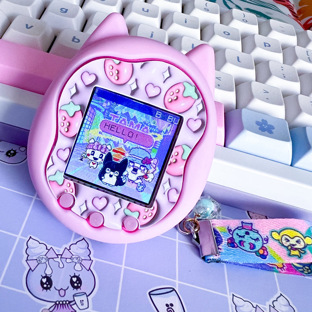 Tamagotchi uni 3D effect faceplate