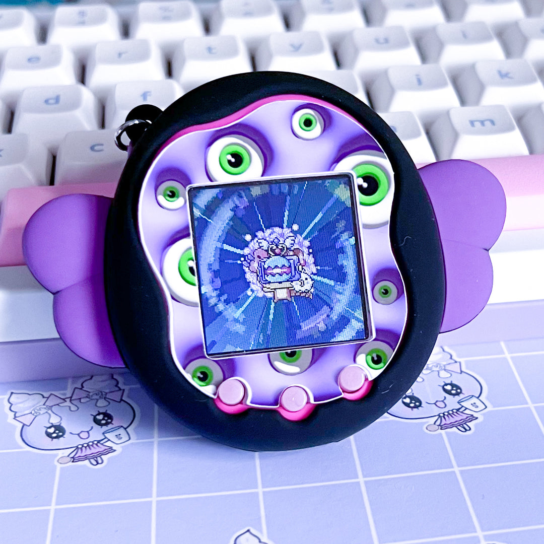 Tamagotchi uni 3D effect faceplate