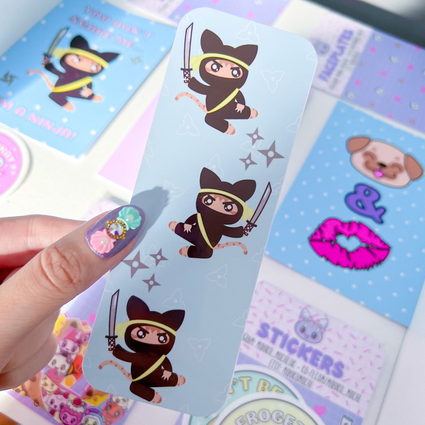 Cute Cat Bookmark