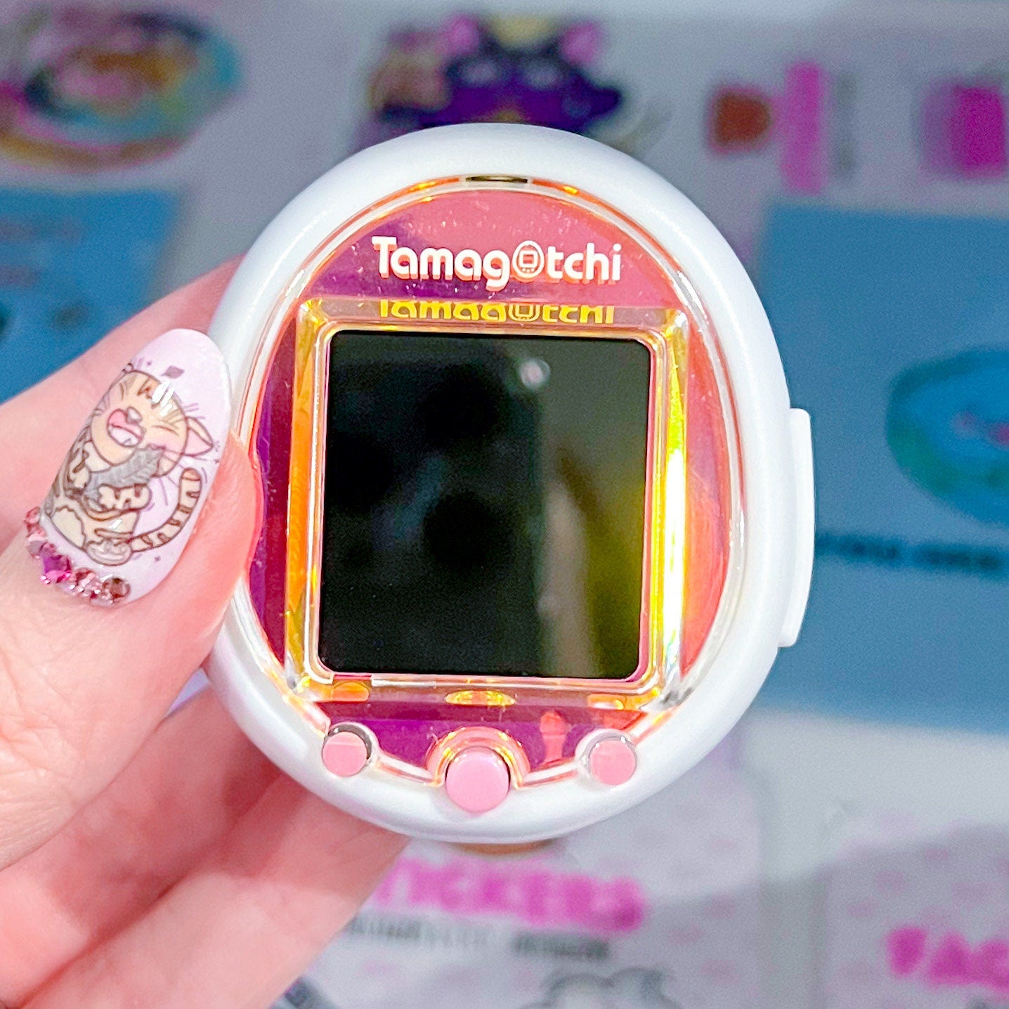 Tamagotchi Smart Watch Faceplates - Sunset Chrome