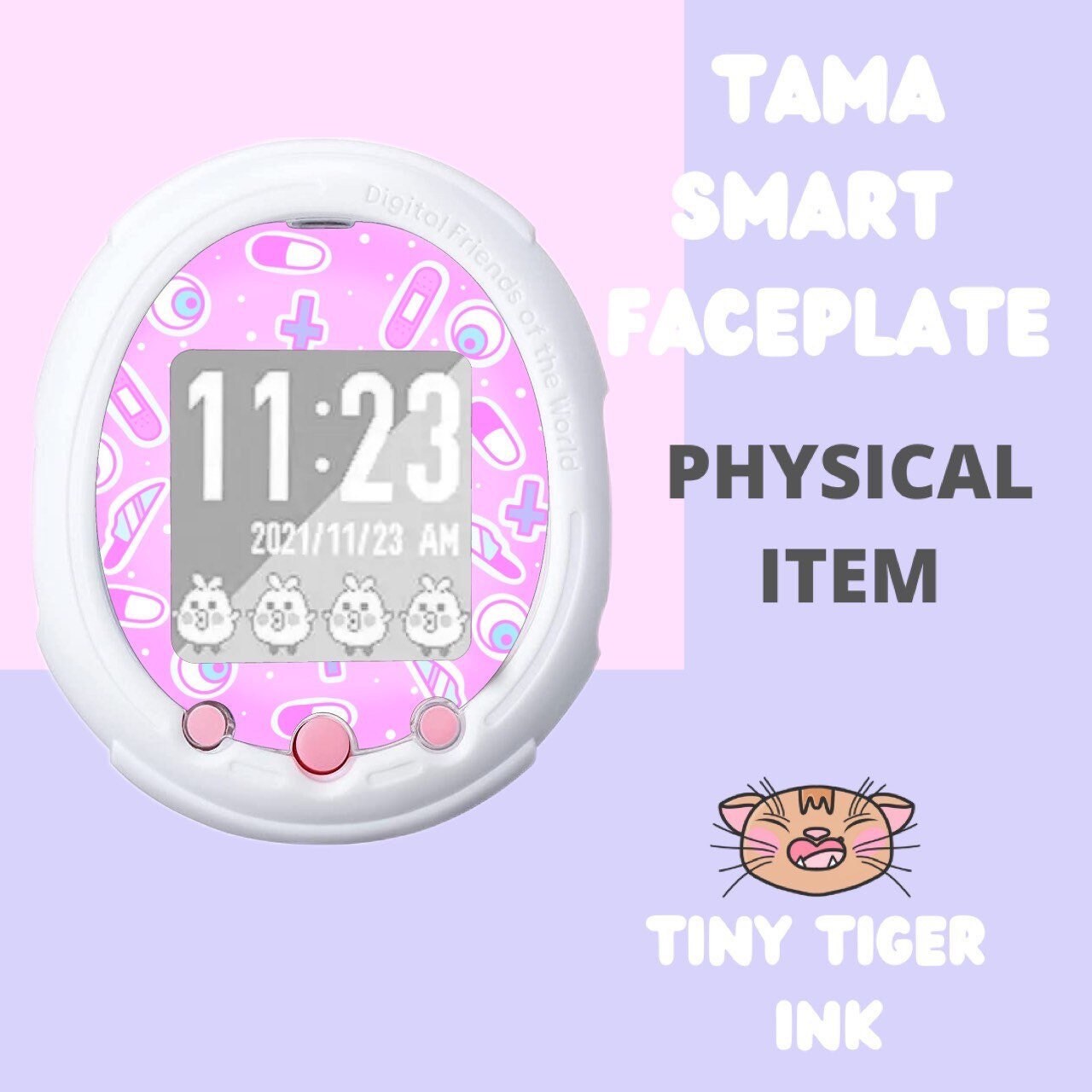 Tamagotchi Smart Watch Faceplates - Creepy Cute