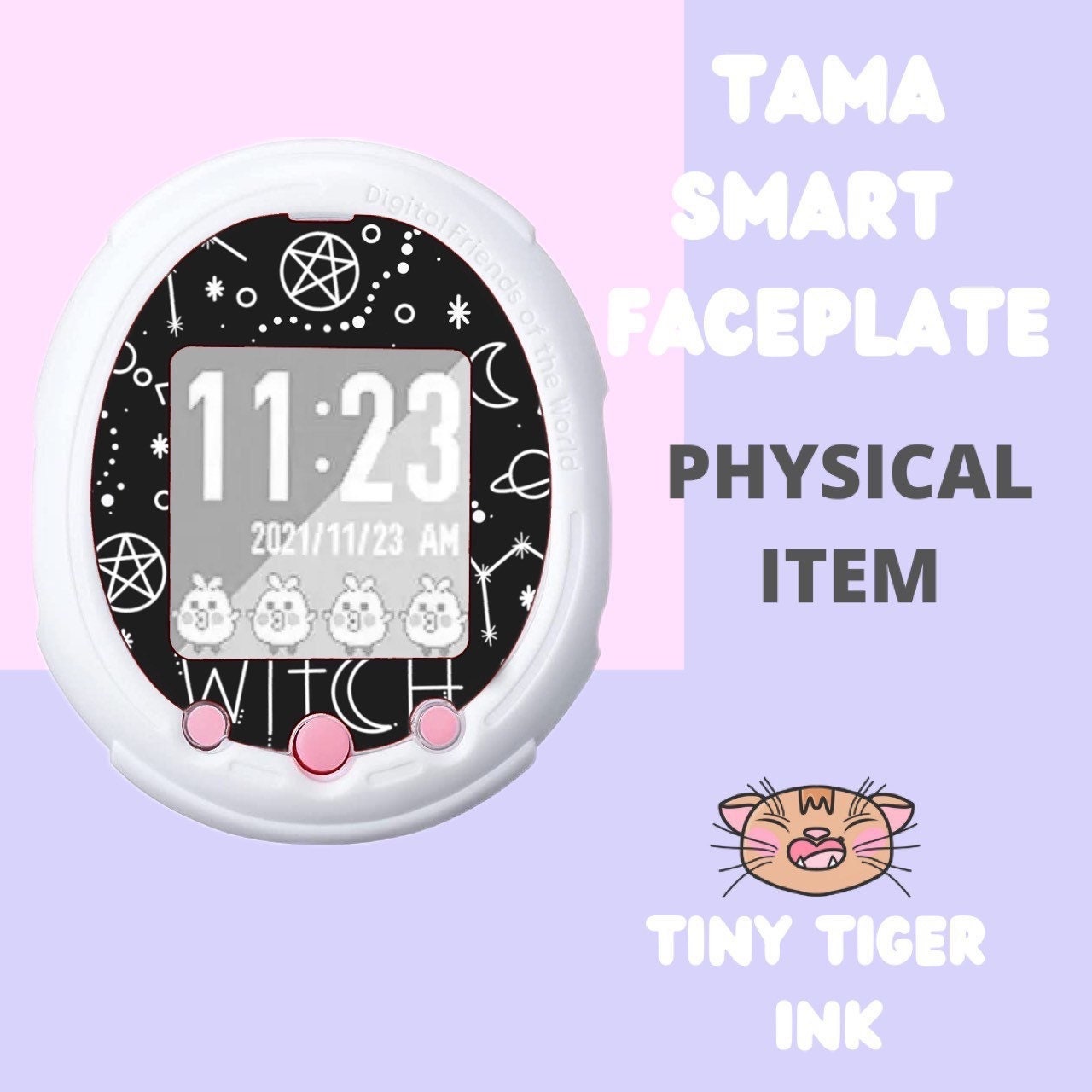 Tamagotchi Smart Watch Faceplates - Witch with Star