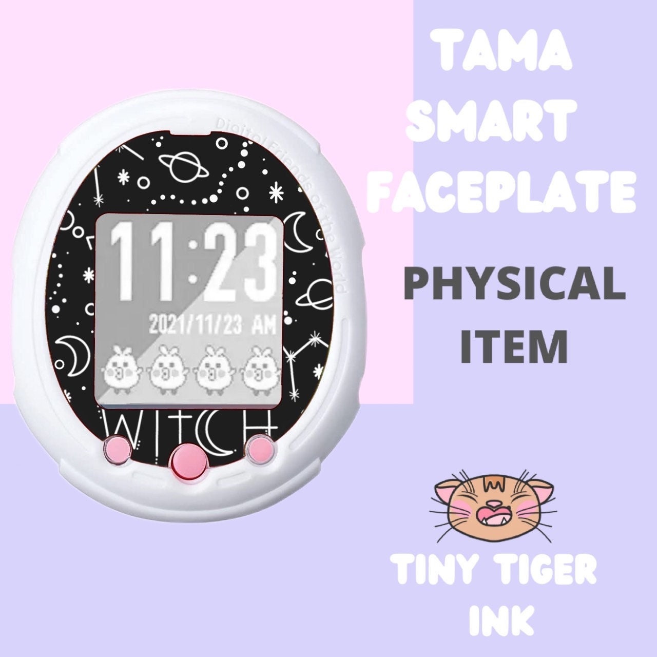 Tamagotchi Smart Watch Faceplates - Witch without Star