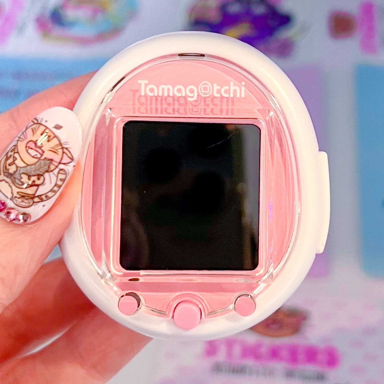Tamagotchi Smart Watch Faceplates - Pastel Pink