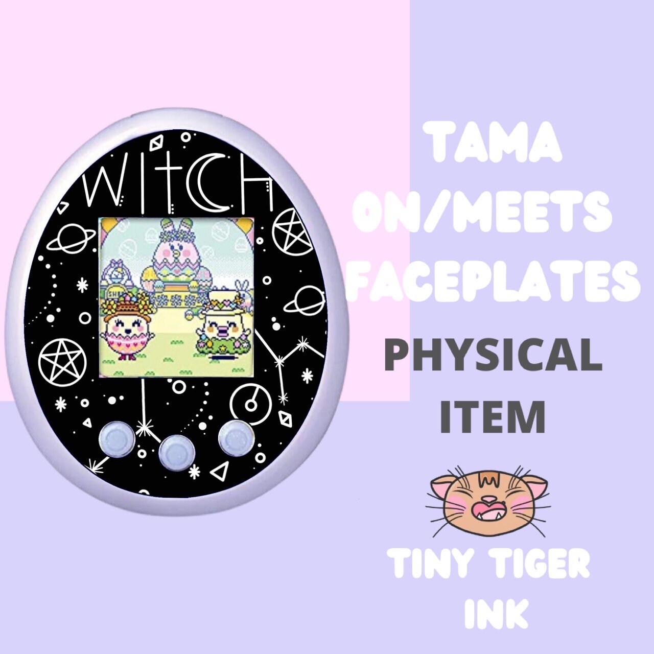 Tamagotchi Meets/ON/Ssome Faceplates - Witch