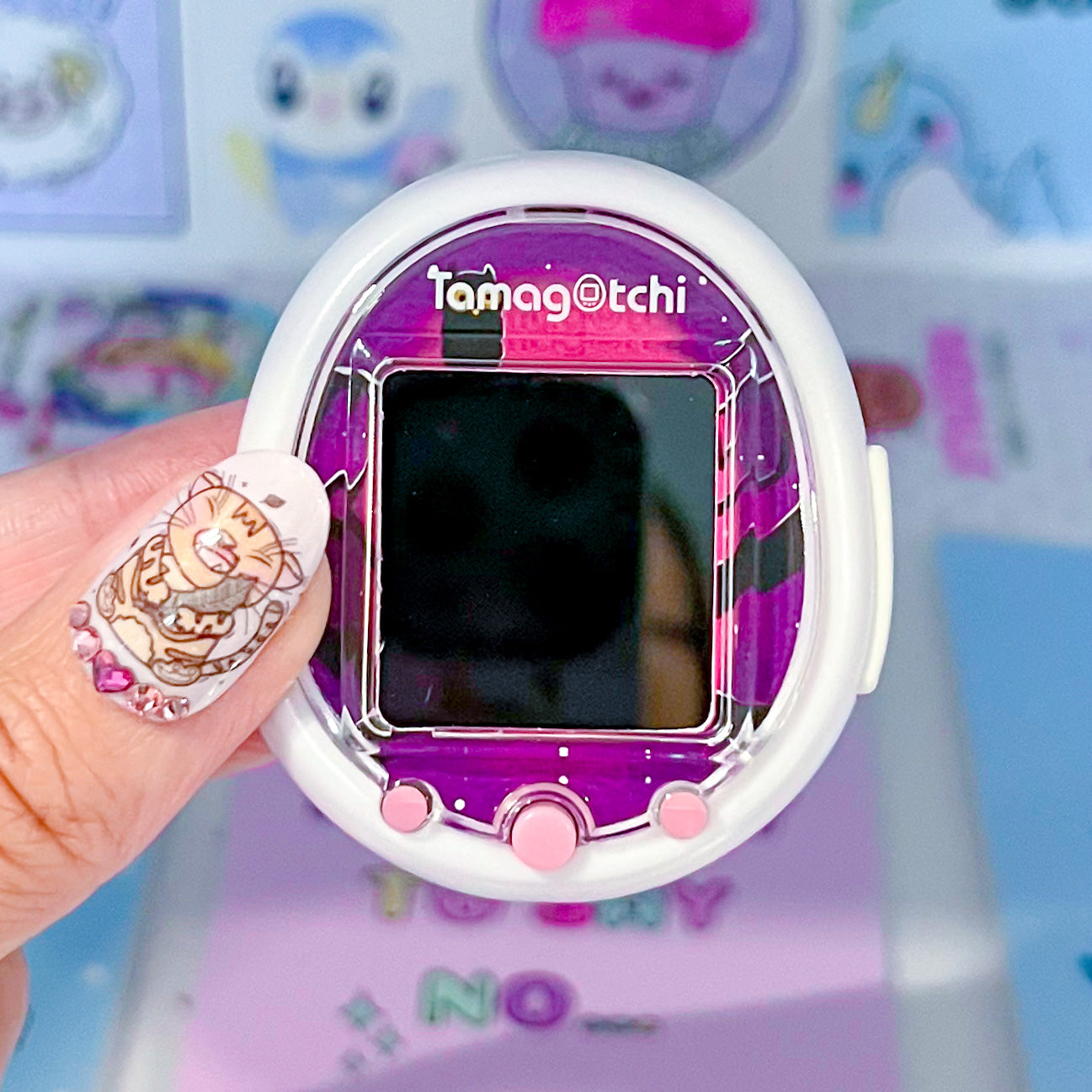 Tamagotchi Smart Watch Faceplates - Purple Hoot