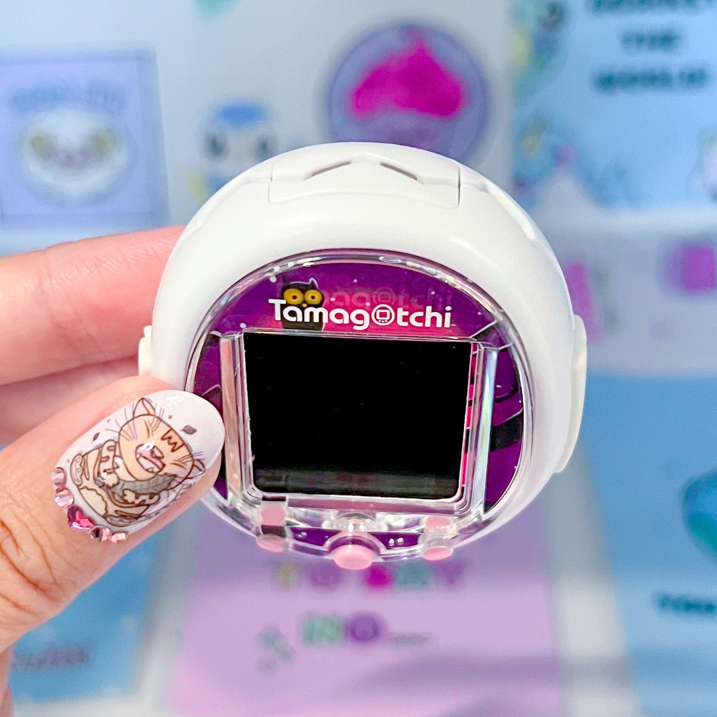 Tamagotchi Smart Watch Faceplates - Purple Hoot