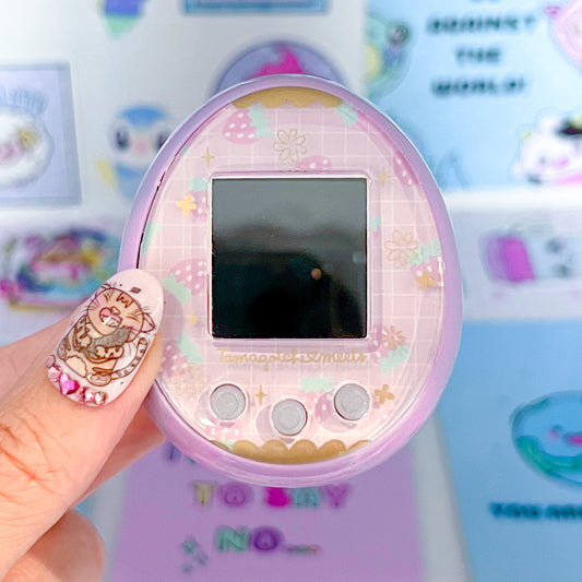 Tamagotchi Meets/ON/Ssome Faceplates - Strawberry
