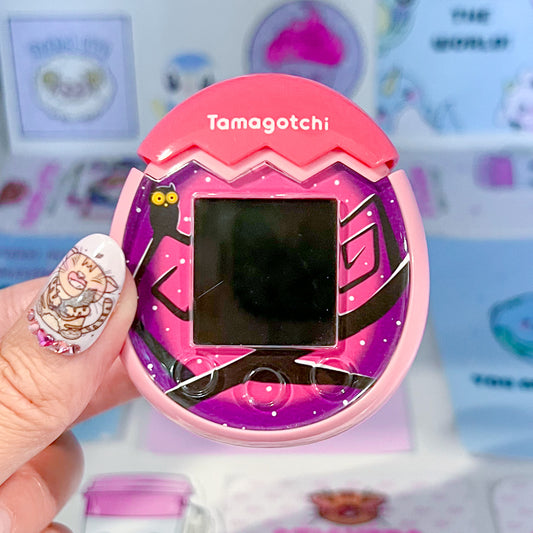 Tamagotchi Pix Faceplates - Purple Hoot